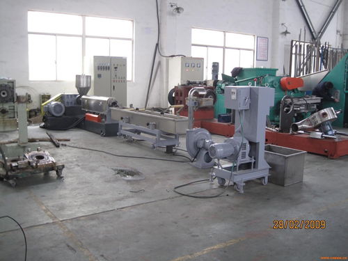 单螺杆挤出设备 单螺杆造粒设备 回收塑料再生设备 环保造粒机 化工机械网